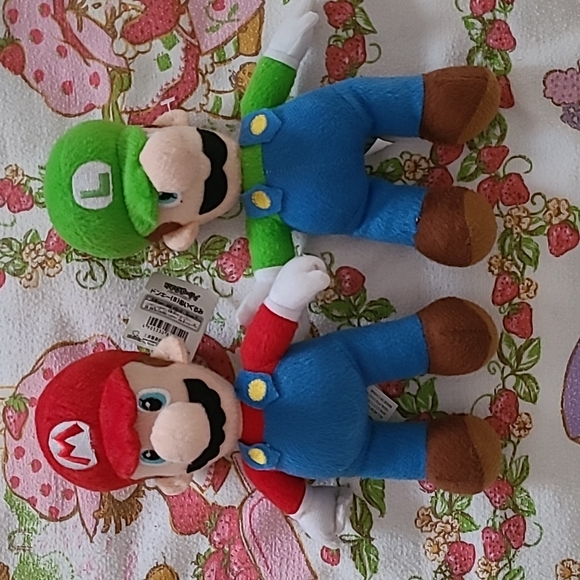 Nintendo Toys Mario And Luigi Plush Bundle Poshmark